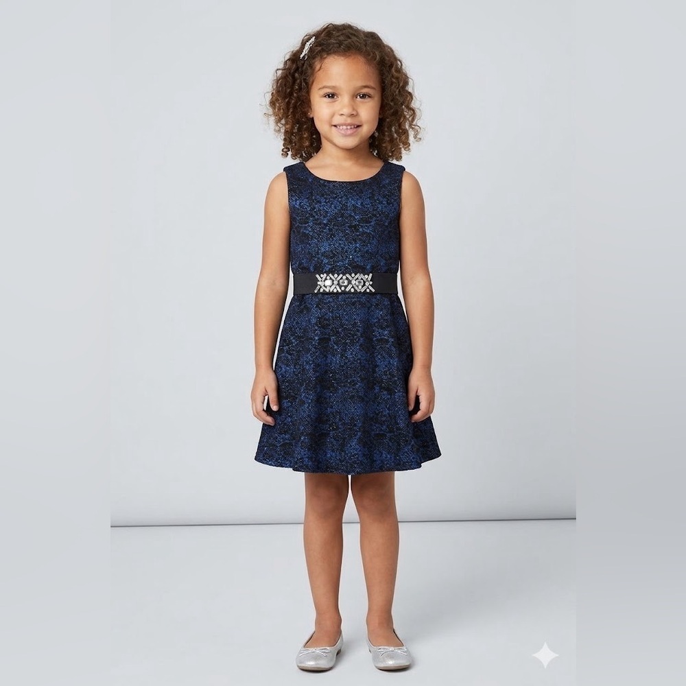 The Children's Place Blue Fit and Flare Cocktail Dress 👗